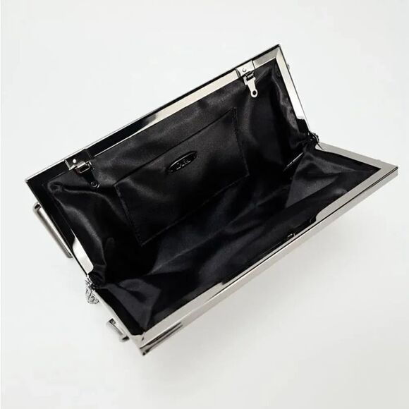 ZARA METAL MESH CROSSBODY BAG - Picture 6 of 6